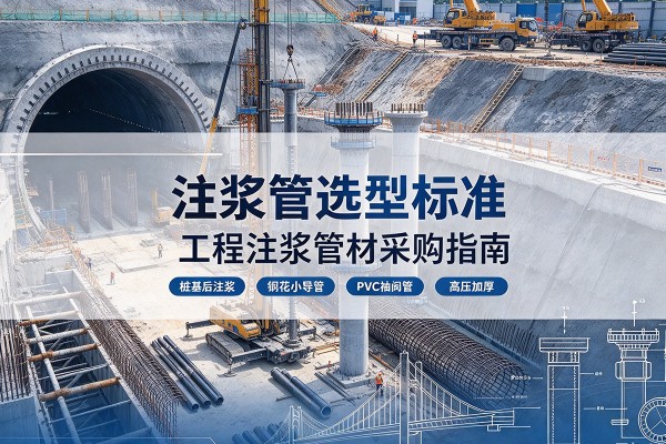 河东区注浆管选型标准